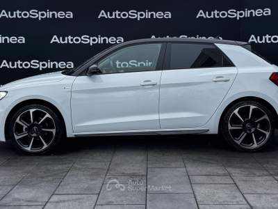 Audi A1 30 TFSI S tronic Identity Black Bianco usata Spinea