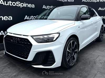 Audi A1 30 TFSI S tronic Identity Black Bianco usata Spinea