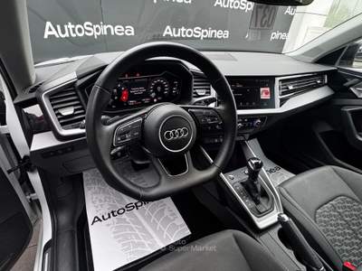 Audi A1 30 TFSI S tronic Identity Black Bianco usata Spinea
