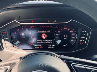 Audi A1 30 TFSI S Identity Black Bianco usata Spinea