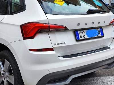 Skoda Kamiq revisionata con piccoli optional aggiuntivi alla vendita Bianco usata Roma