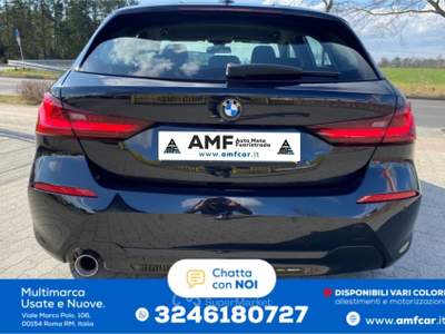 BMW Serie 1 118i 118 i Advantage, LED, Navigatore, PDC, Cambio automatico Nero usata Roma