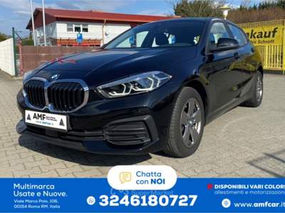 BMW Serie 1 118i 118 i Advantage, LED, Navigatore, PDC, Cambio automatico Nero usata Roma