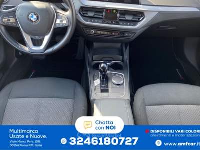 BMW Serie 1 118i 118 i Advantage, LED, Navigatore, PDC, Cambio automatico Nero usata Roma