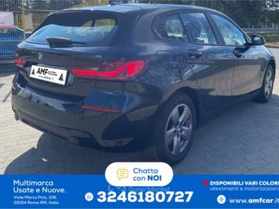 BMW Serie 1 118i 118 i Advantage, LED, Navigatore, PDC, Cambio automatico Nero usata Roma