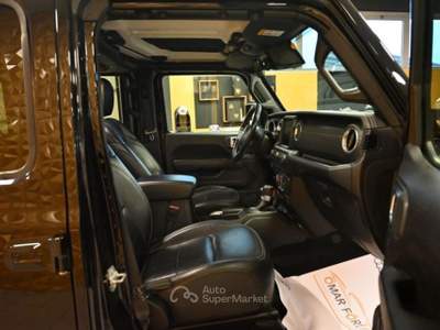Jeep Wrangler UNLIMITED 2.0TURBO SAHARA TET.NAVI CAM BUMPER FULL Nero usata Brescia
