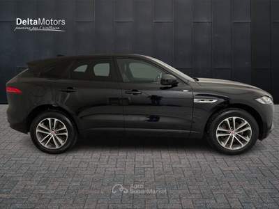 Jaguar F-Pace  - f-pace 2.0d i4 r-sport awd 180cv auto my20 Nero usata Montecosaro