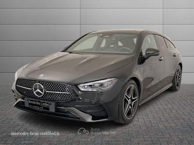 Mercedes-Benz CLA Cla s.brake  (x118) - cla 200 d automatic shooting brake amg Nero usata Montecosaro