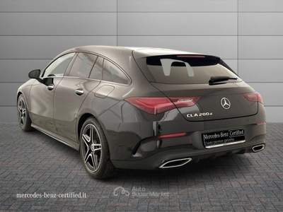 Mercedes-Benz CLA Cla s.brake  (x118) - cla 200 d automatic shooting brake amg Nero usata Montecosaro
