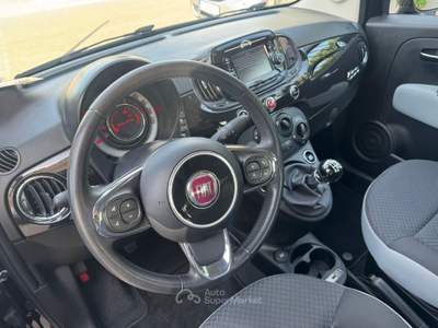 Fiat 500 1.2 Lounge Nero usata CURTI