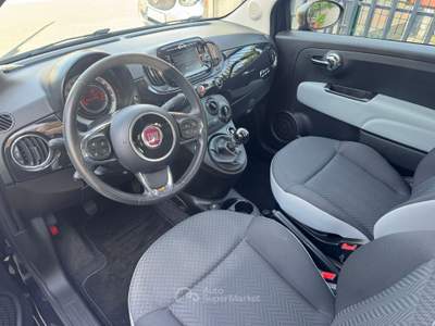 Fiat 500 1.2 Lounge Nero usata CURTI