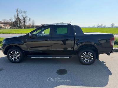 Ford Ranger 2.0 ecoblue double cab Wildtrak 213cv auto Nero usata Cremona