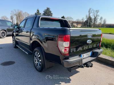 Ford Ranger 2.0 ecoblue double cab Wildtrak 213cv auto Nero usata Cremona