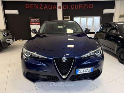 Alfa Romeo Stelvio Stelvio 2020 2.2 t Business rwd 160cv auto Blu/Azzurro usata Gualdo Tadino