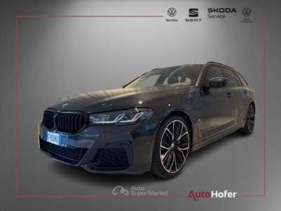 BMW Serie 5 520d d Touring XDrive Msport LED PELLE 20" PANO Camera Grigio usata Chiusa