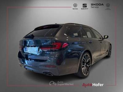 BMW Serie 5 520d d Touring XDrive Msport LED PELLE 20" PANO Camera Grigio usata Chiusa