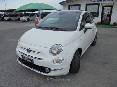 Fiat 500 1.0 Hybrid TETTO PANORAMA CERCHI 16 Bianco usata Guidonia Montecelio