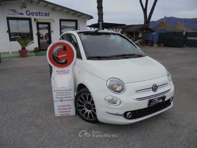Fiat 500 1.0 Hybrid TETTO PANORAMA CERCHI 16 Bianco usata Guidonia Montecelio