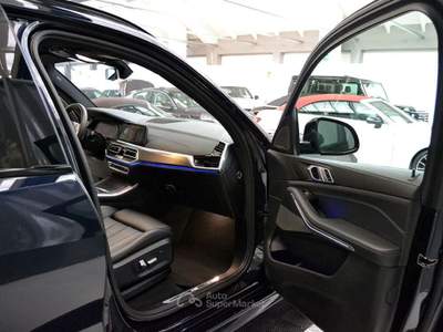 BMW X5 X5 xDrive30d 48V Msport Tetto-Harman Kardon-21" Blu/Azzurro usata Monza