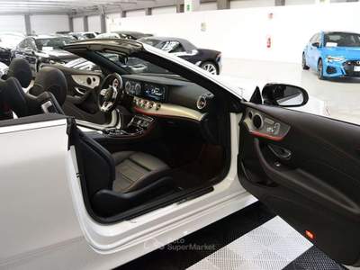 Mercedes-Benz Classe E 4Matic+ EQ-Boost Cabrio AMG Iva Esposta Bianco usata Monza