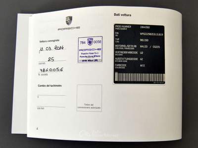 Porsche Boxster 3.4 S Pdk Unico Proprietario-Service Porsche-Iva E Argento usata Monza