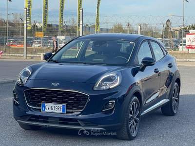 Ford Puma 1.0 EcoBoost Hybrid 125 CV S&S ST-Line X Blu/Azzurro usata Fiumicino