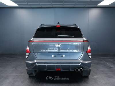 Hyundai Kona 1.0 T-GDI 120CV DCT NLine Grigio usata Arsiè