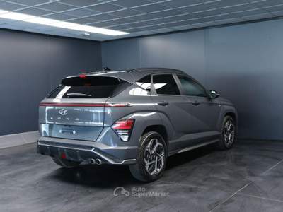 Hyundai Kona 1.0 T-GDI 120CV DCT NLine Grigio usata Arsiè