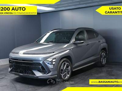 Hyundai Kona 1.0 T-GDI 120CV DCT NLine Grigio usata Arsiè