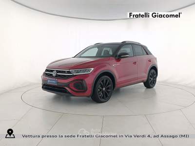 Volkswagen T-Roc 2.0 tdi r-line 115cv Nero usata Assago