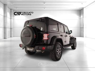 Jeep Wrangler 2.0 ATX PHEV Rubicon 4xe Auto Nero usata Padova