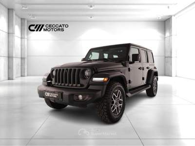 Jeep Wrangler 2.0 ATX PHEV Rubicon 4xe Auto Nero usata Padova