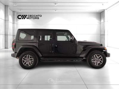 Jeep Wrangler 2.0 ATX PHEV Rubicon 4xe Auto Nero usata Padova