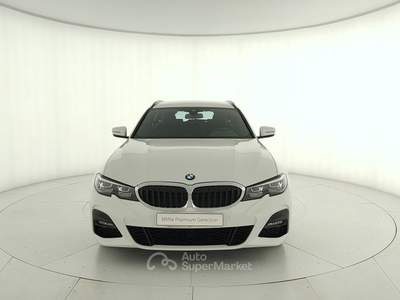 BMW Serie 3 320d 320d touring mhev 48v xdrive msport auto Bianco usata Rivoli