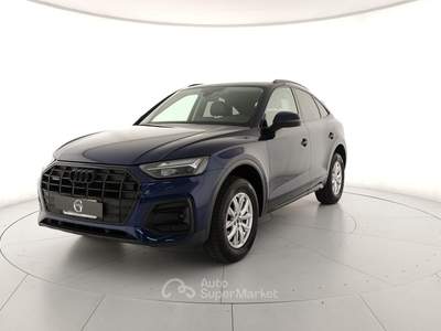 Audi Q5  - q5 sportback 40 2.0 tdi mhev 12v business advanced quattro s-tronic Blu/Azzurro usata Rivoli