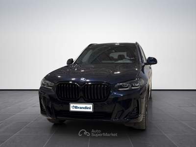 BMW X3 X3 xdrive20d mhev 48v msport auto Blu/Azzurro usata Firenze