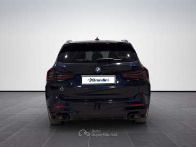 BMW X3 X3 xdrive20d mhev 48v msport auto Blu/Azzurro usata Firenze