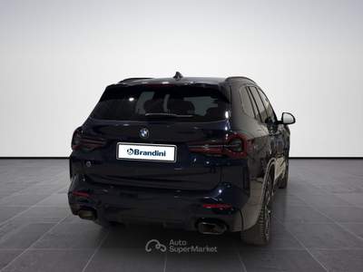 BMW X3 X3 xdrive20d mhev 48v msport auto Blu/Azzurro usata Firenze