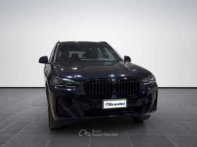 BMW X3 X3 xdrive20d mhev 48v msport auto Blu/Azzurro usata Firenze