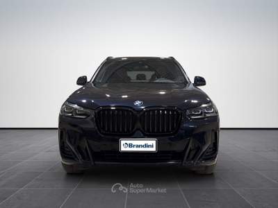 BMW X3 X3 xdrive20d mhev 48v msport auto Blu/Azzurro usata Firenze