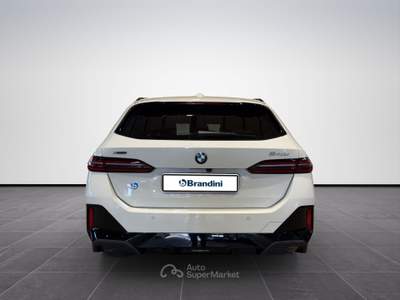 BMW Serie 5 540d  540d touring 48v xdrive msport pro 183kw auto Bianco usata Firenze