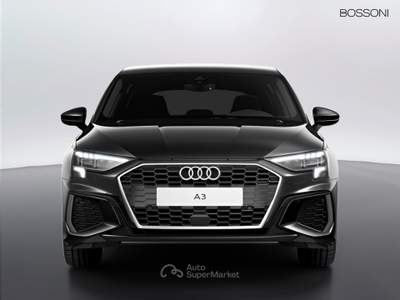 Audi A3 sportback 40 2.0 tdi s line edition quattro s tronic Grigio usata Orzinuovi