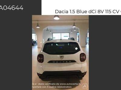 Dacia Duster 1.5 Blue dCi 8V 115 CV Comfort Da Bianco usata Torino
