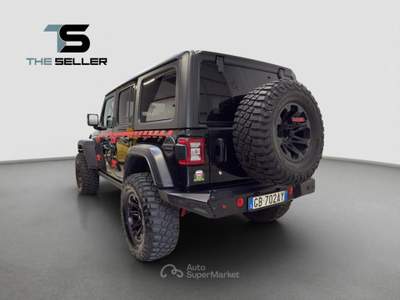 Jeep Wrangler Unlimited 2.0 Turbo Rubicon*ROCK'S*OMOLOGATA* Nero usata Collegno
