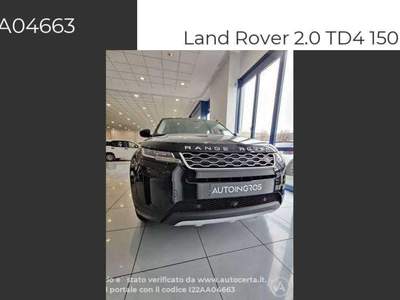 Land Rover Range Rover Evoque 2.0 TD4 150 CV 5p. SE Nero usata Torino