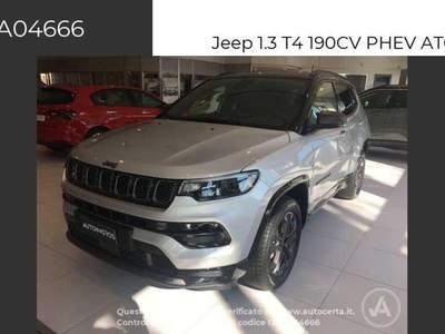 Jeep Compass 1.3 T4 190CV PHEV AT6 4xe 80° An Grigio usata Torino