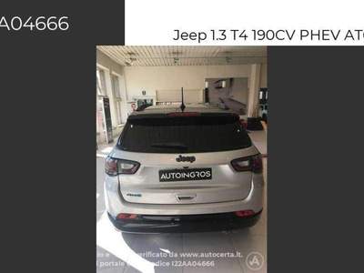 Jeep Compass 1.3 T4 190CV PHEV AT6 4xe 80° An Grigio usata Torino