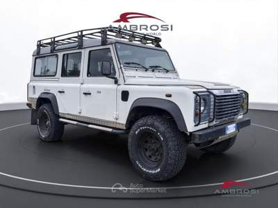 Land Rover Defender 110 2.5 Td5 cat Station Wagon SE - AUTOCARRO N1 Bianco usata Corciano