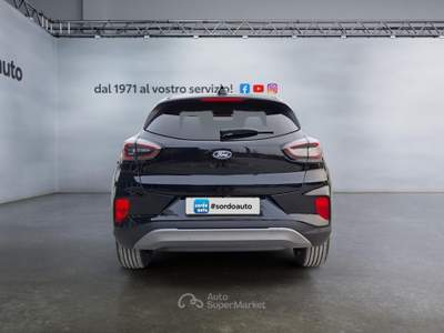 Ford Puma 1.0 EcoBoost Hybrid 125 CV Titanium Nero usata Castagnaro