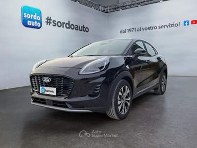 Ford Puma 1.0 EcoBoost Hybrid 125 CV Titanium Nero usata Castagnaro